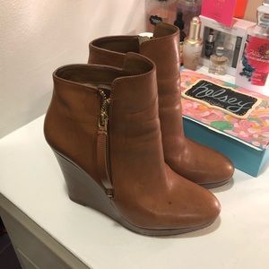 Michael Kors wedge bootie